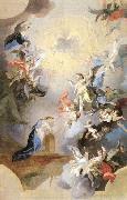 MAULBERTSCH, Franz Anton Annunciation oil painting
